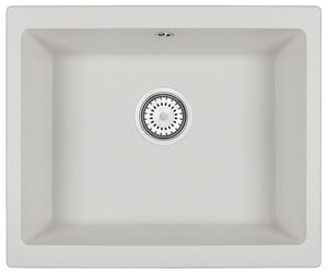 Изображение товара Кухонная мойка Granula GR-5551 5551wh арктик из нержавеющей стали