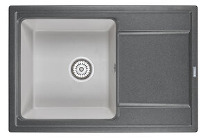 Изображение товара Кухонная мойка Granula HI-74 7401bgbt, графит-базальт