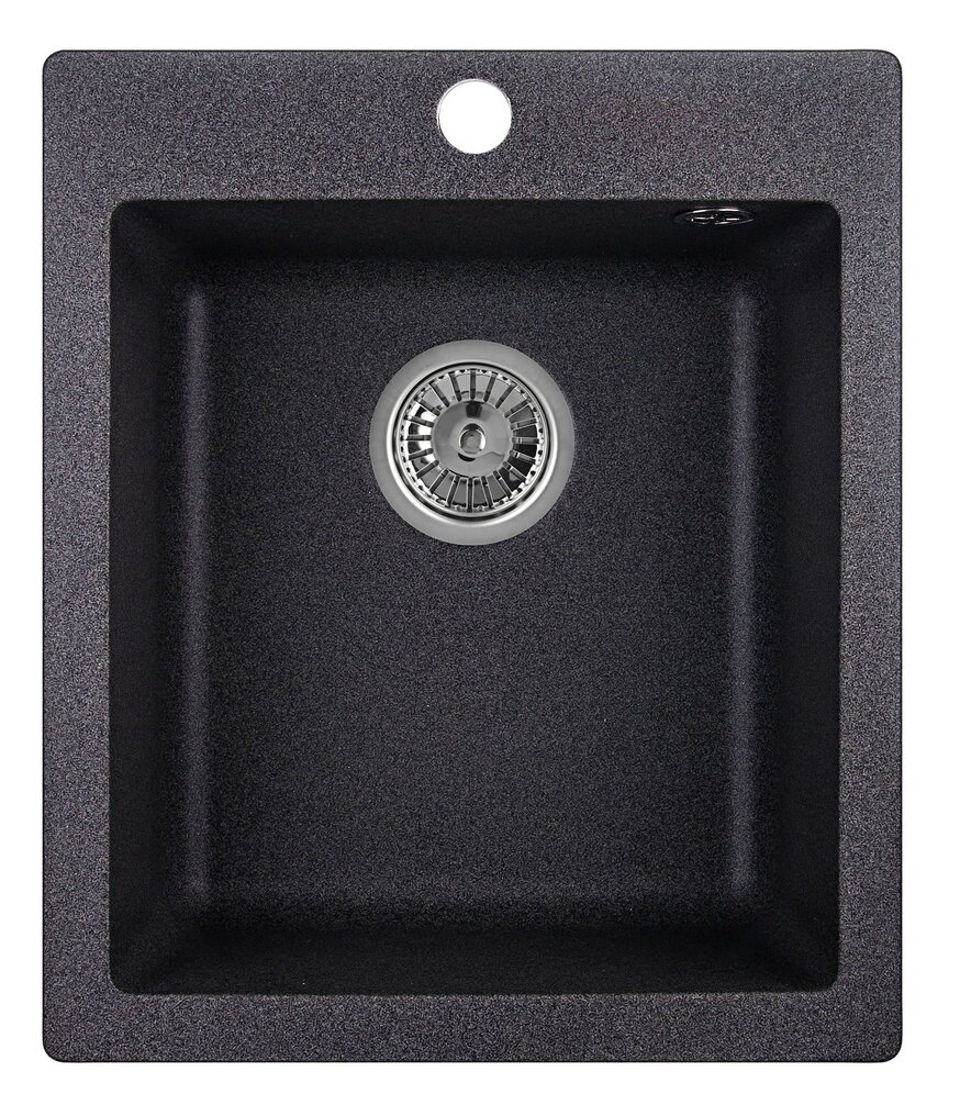 Изображение товара Кухонная мойка Granula GR-4201 4201bl черная компактная с чашей 19.5 см