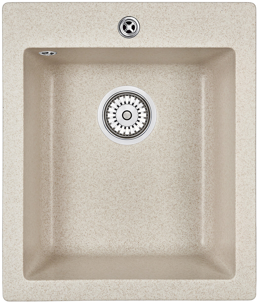 Изображение товара Кухонная мойка Granula GR-4201 4201bt из искусственного камня серого цвета