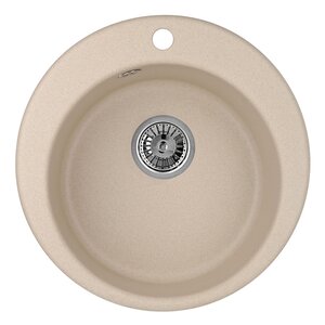 Изображение товара Кухонная мойка Granula GR-4801 4801sa бежевый композит 1 раковина