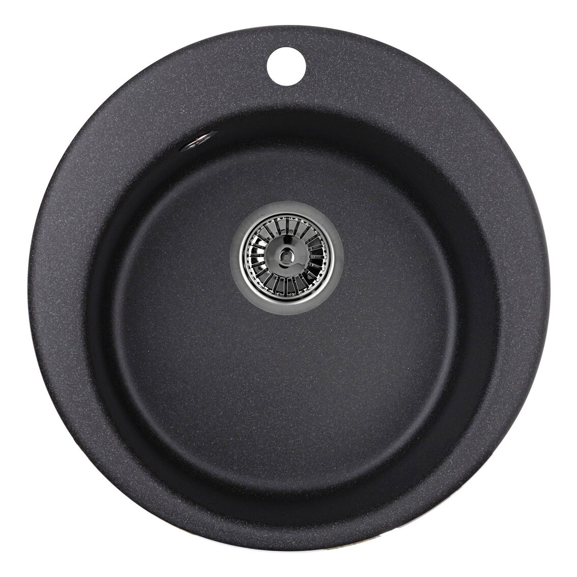 Изображение товара Кухонная мойка Granula GR-4801 4801bl черная угловая с комплектом
