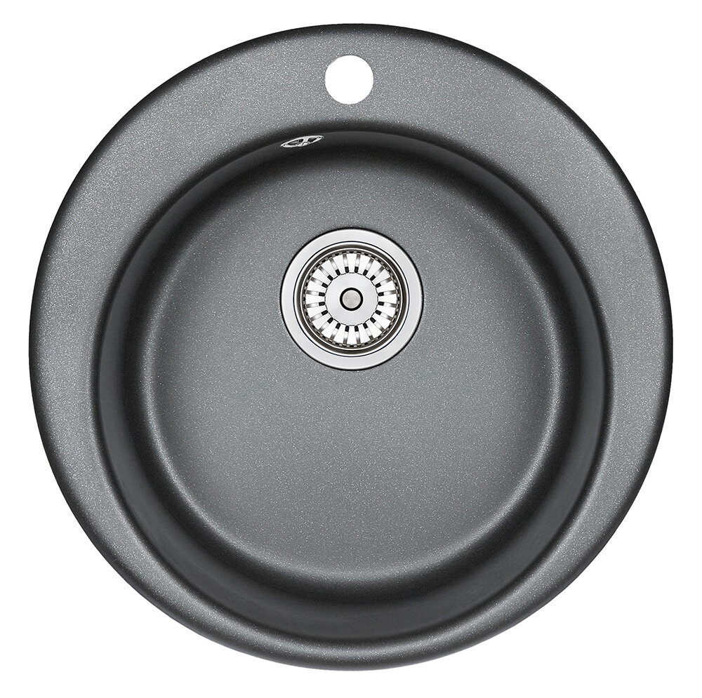 Изображение товара Кухонная мойка Granula GR-4801 Черная Изображение товара Кухонная мойка Granula GR-4801 Черная