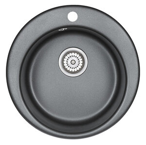 Изображение товара Кухонная мойка Granula GR-4801 4801sv, шварц