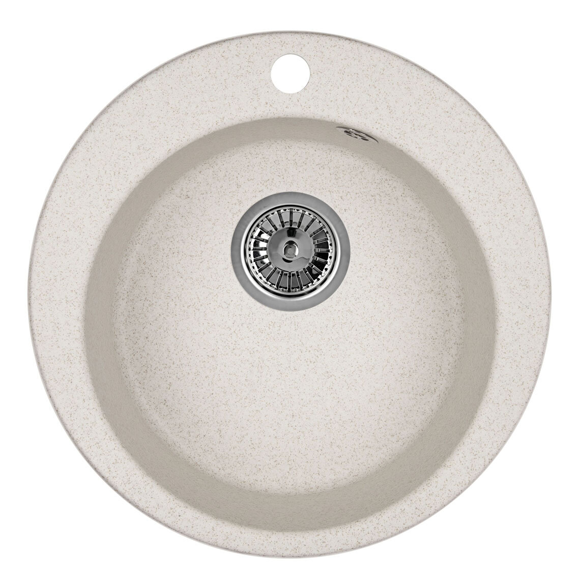Изображение товара Кухонная мойка Granula GR-4801 4801pr из нержавеющей стали бежевая установка сверху