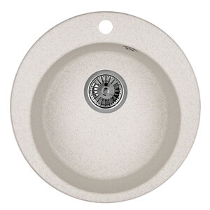 Изображение товара Кухонная мойка Granula GR-4801 4801pr из нержавеющей стали бежевая установка сверху