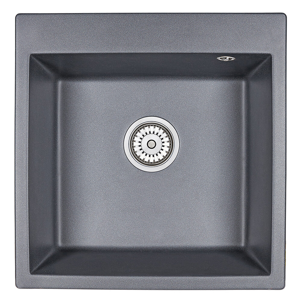 Изображение товара Кухонная мойка Granula GR-5102 5102sv черная нержавеющая сталь