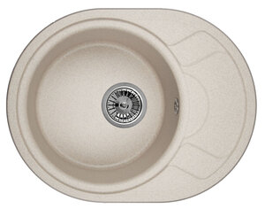 Изображение товара Кухонная мойка Granula GR-5802, антик, овальная, бежевый цвет