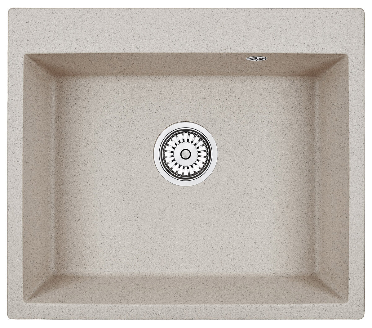 Изображение товара Кухонная мойка Granula GR-6001 классик из нержавеющей стали 60х52 см, угловая установка