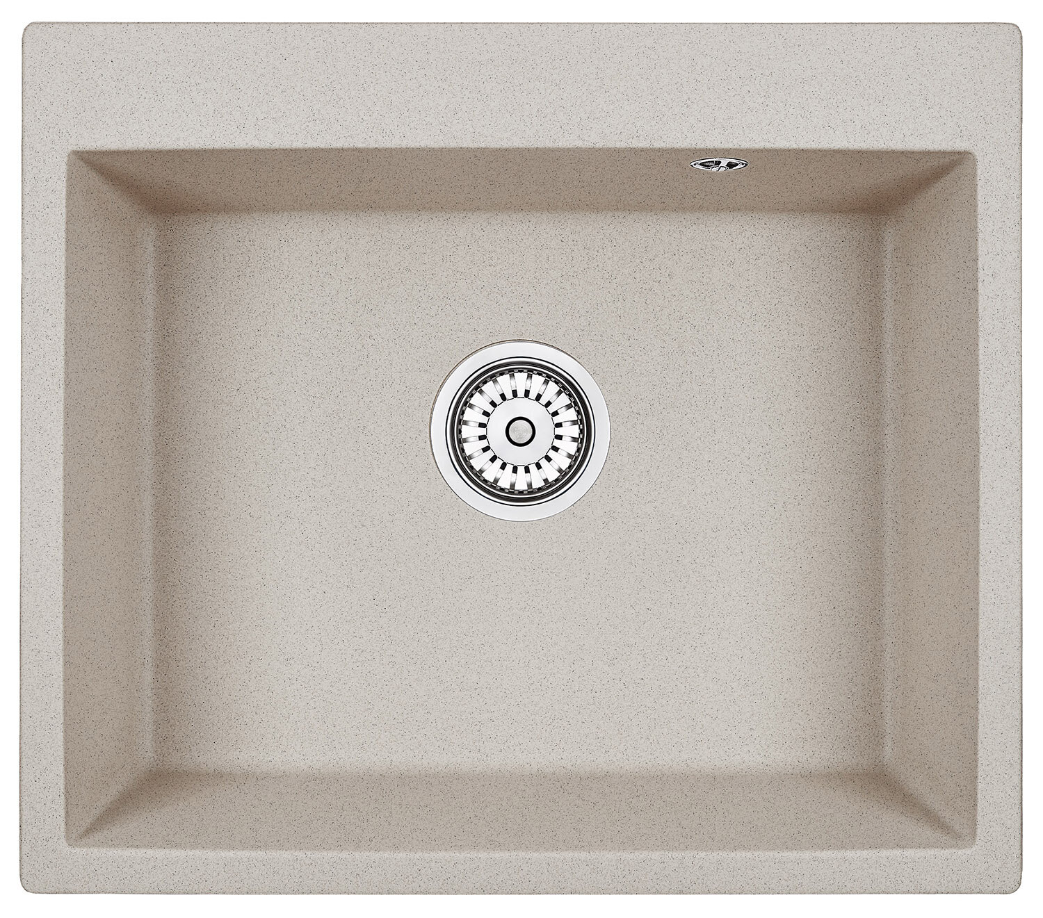 Изображение товара Кухонная мойка Granula GR-6001 классик из нержавеющей стали 60х52 см, угловая установка