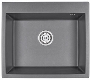 Изображение товара Кухонная мойка Granula GR-6001 6001bg графит односекционная 60х52 см