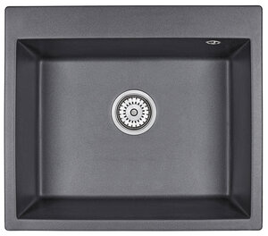 Изображение товара Кухонная мойка Granula GR-6001 черный 60х52 см из нержавеющей стали