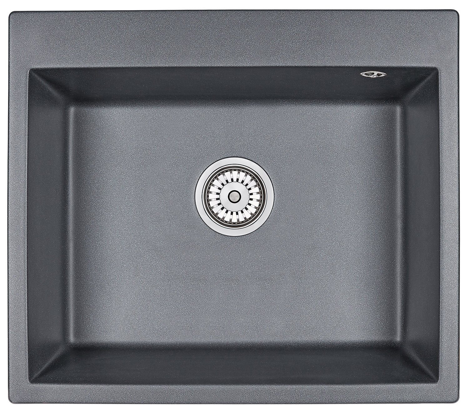 Изображение товара Кухонная мойка Granula GR-6001 черная, квадратная, большая чаша