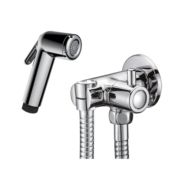 Изображение товара Гигиенический душ Clever Sahara 98442 хром с держателем и вентилем
