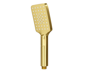 Изображение товара Душевая лейка WasserKRAFT A201, 3-функциональная, PVD-покрытие матовое золото