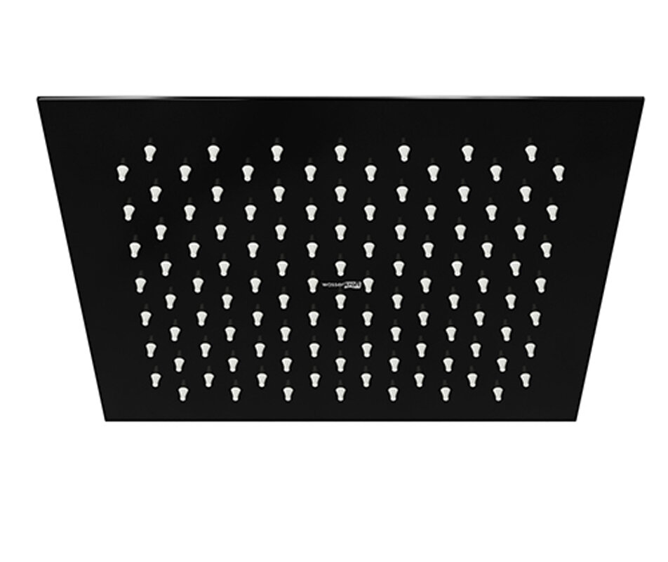 Изображение товара Верхний душ WasserKRAFT A199 250 х 250 мм черный глянец