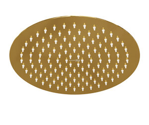 Изображение товара Верхний душ WasserKRAFT A208, D248 мм, 1 режим струи, без держателя, PVD-покрытие глянцевое золото