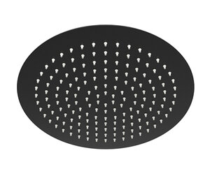 Изображение товара Верхний душ WasserKRAFT A160, 30х30 см, 1 режим струи, без держателя, черный