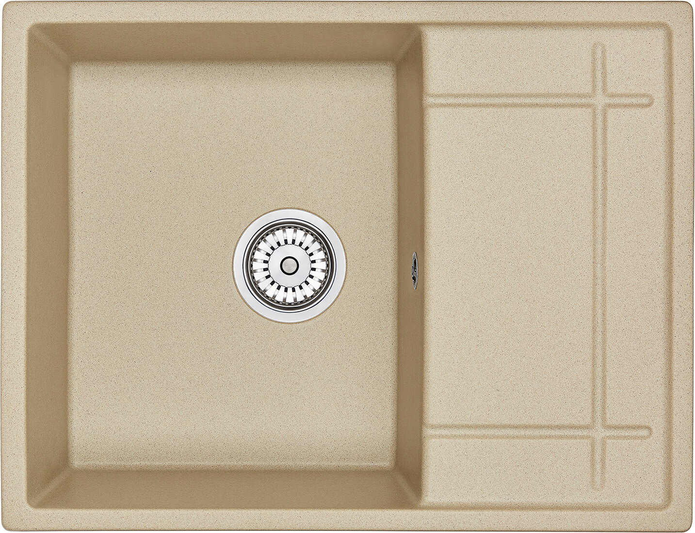 Изображение товара Кухонная мойка Granula GR-6501 6501sa из нержавеющей стали, бежевый цвет