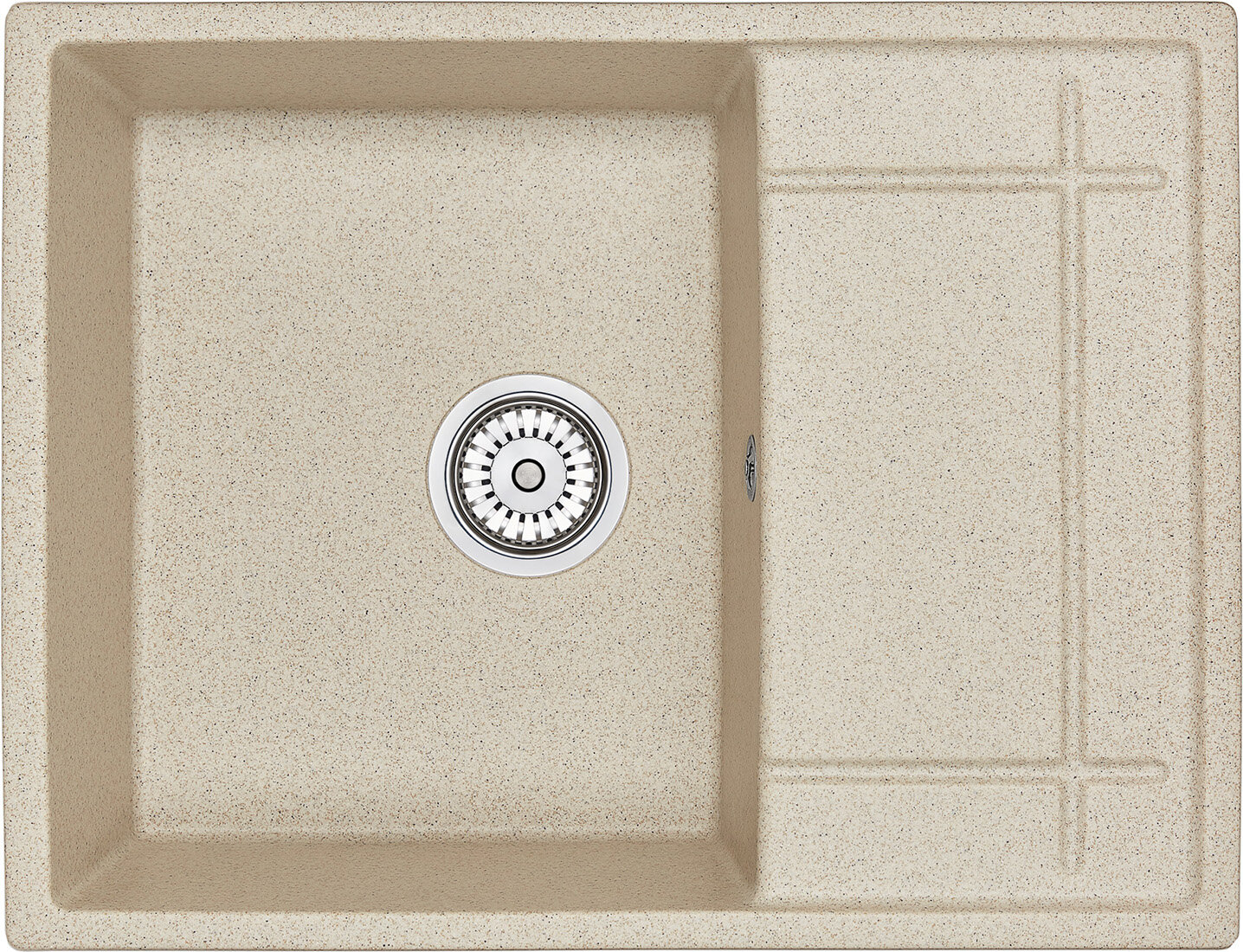 Изображение товара Кухонная мойка Granula GR-6501 классика из нержавеющей стали с глубокими чашами и крылом