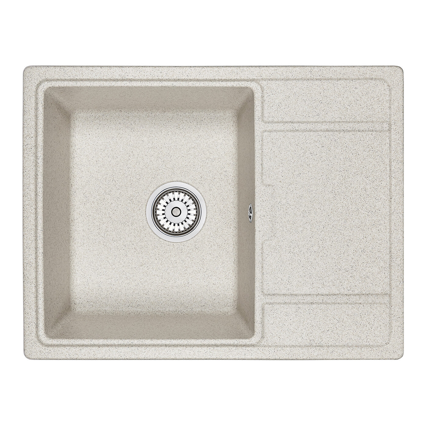 Изображение товара Кухонная мойка Granula GR-6503 6503an из нержавеющей стали бежевый монтаж накладной