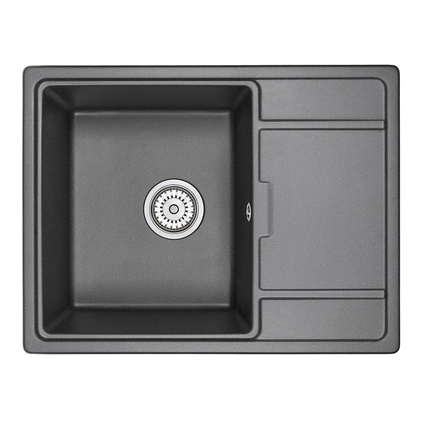 Изображение товара Кухонная мойка Granula GR-6503 6503sv, шварц