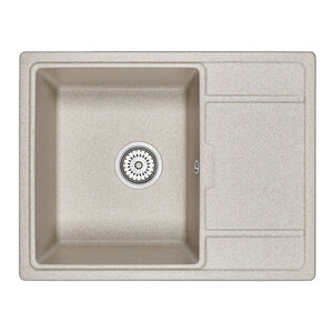 Изображение товара Кухонная мойка Granula GR-6503 из нержавеющей стали с крылом и угловым монтажом