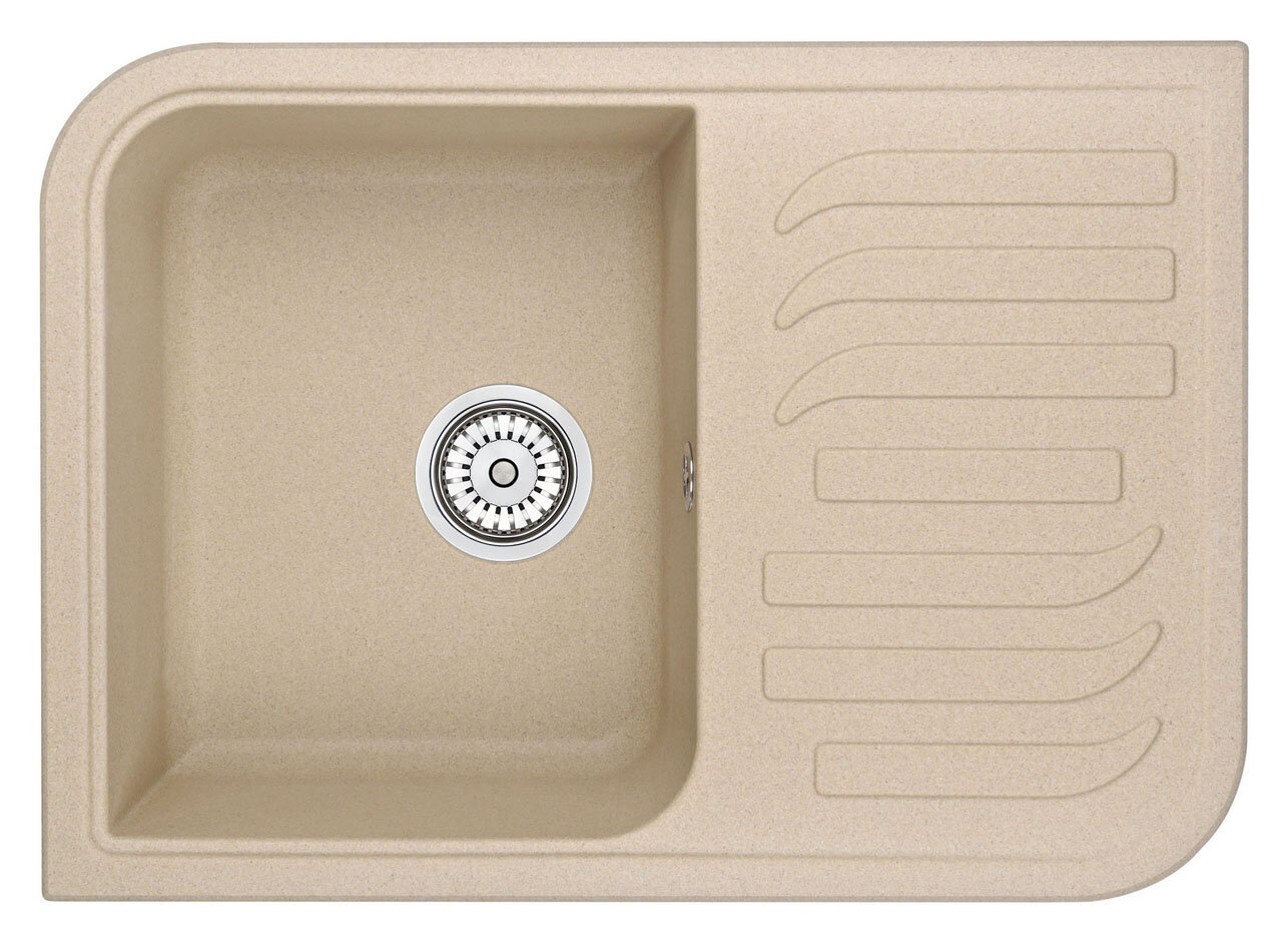 Изображение товара Кухонная мойка Granula GR-7001 7001sa из нержавеющей стали, бежевый