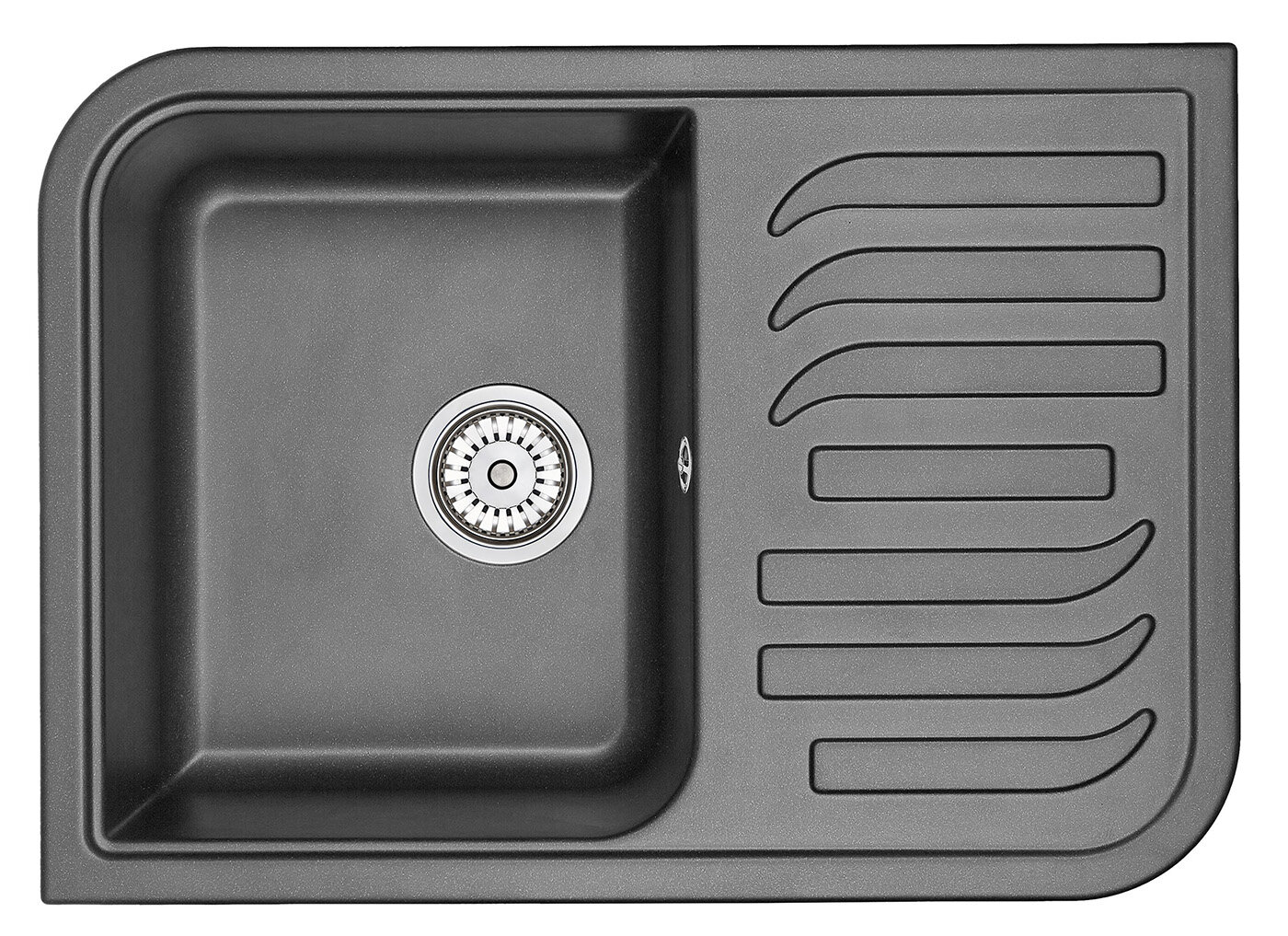 Изображение товара Кухонная мойка Granula GR-7001 7001sv Черная