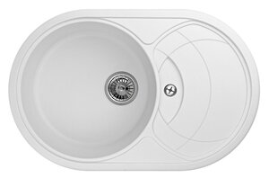 Изображение товара Кухонная мойка Granula GR-7801 7801wh, арктик