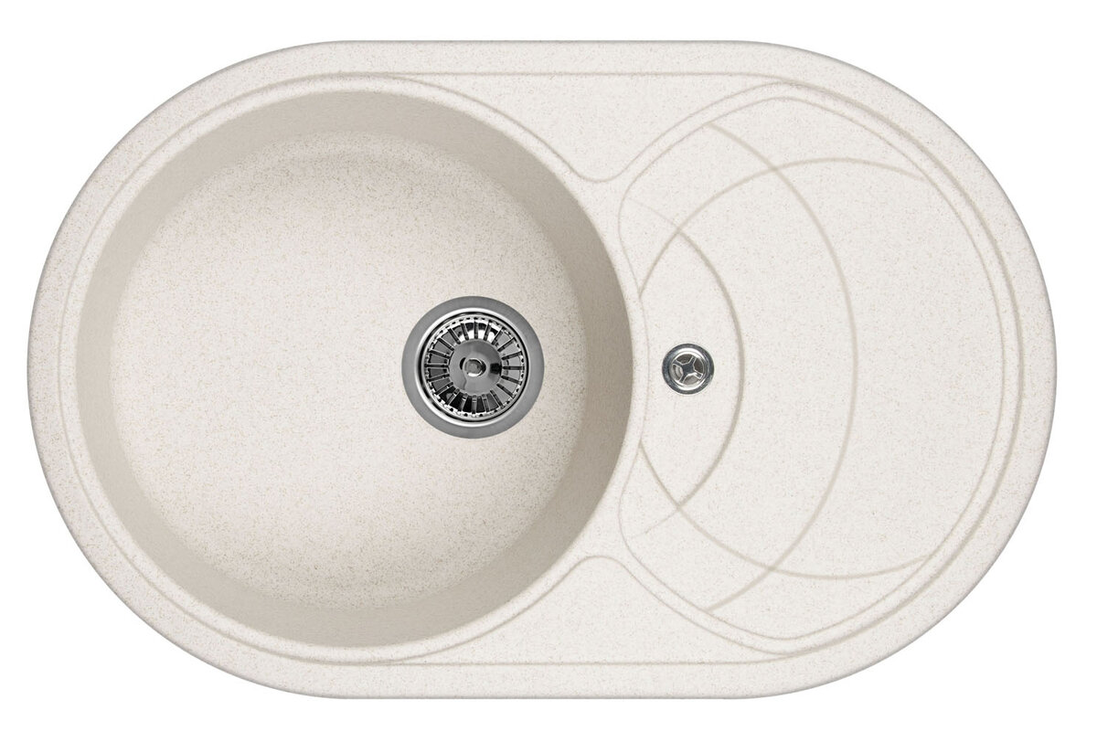 Изображение товара Кухонная мойка Granula GR-7801 7801pr из нержавеющей стали и искусственного камня