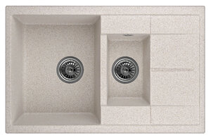 Изображение товара Кухонная мойка Granula GR-7802 7802cl классик двухчашевая с крылом