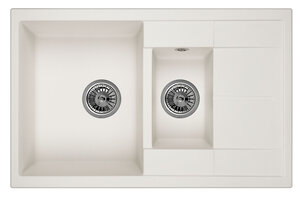 Изображение товара Кухонная мойка Granula GR-7802 7802wh арктик нержавеющая сталь Россия