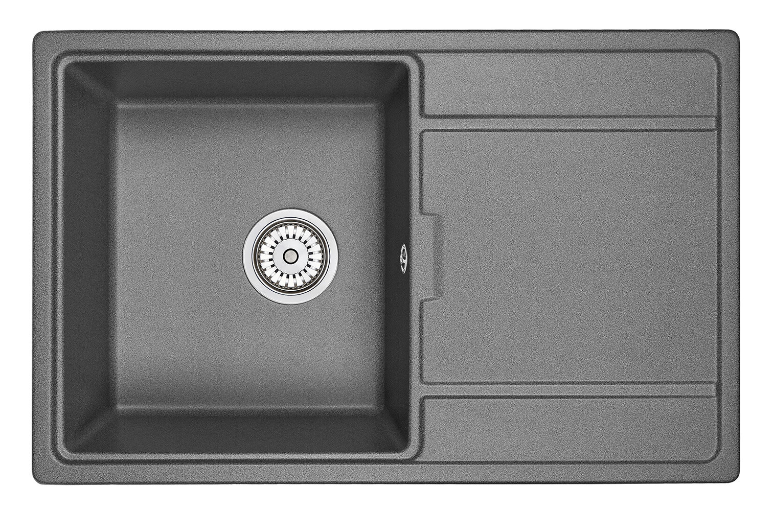 Изображение товара Кухонная мойка Granula GR-7804bg графит, нержавеющая сталь, 78 см