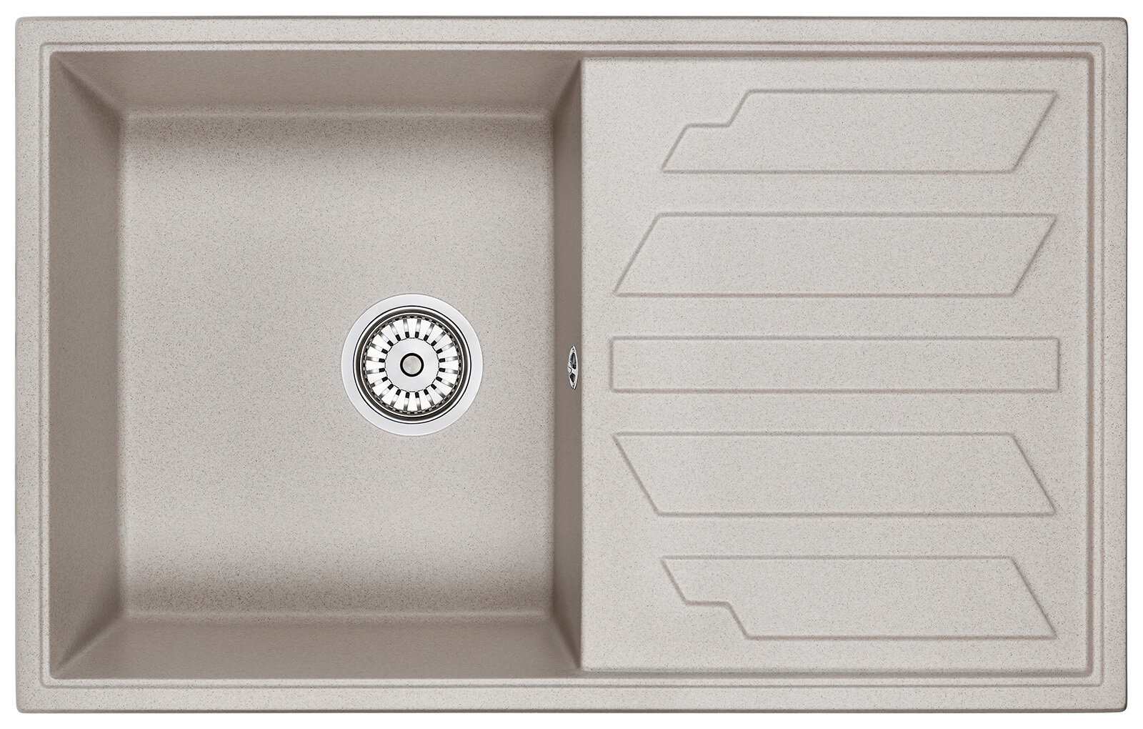 Изображение товара Кухонная мойка Granula GR-8002 8002an из нержавеющей стали с крышкой и крышкой