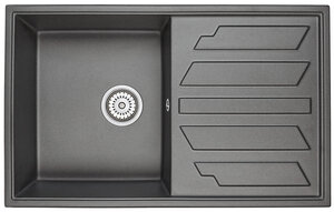 Изображение товара Кухонная мойка Granula GR-8002 8002bl, черный