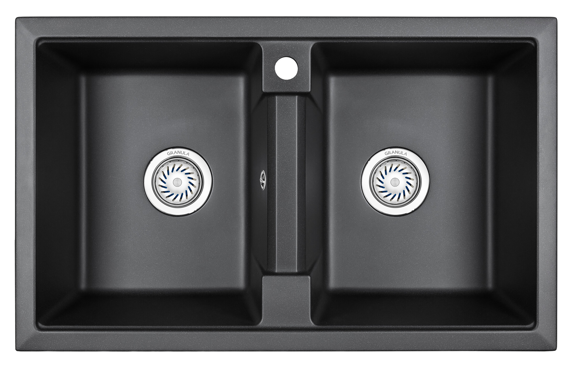 Изображение товара Кухонная мойка Granula GR-8101, черный матовый, для удобства на кухне