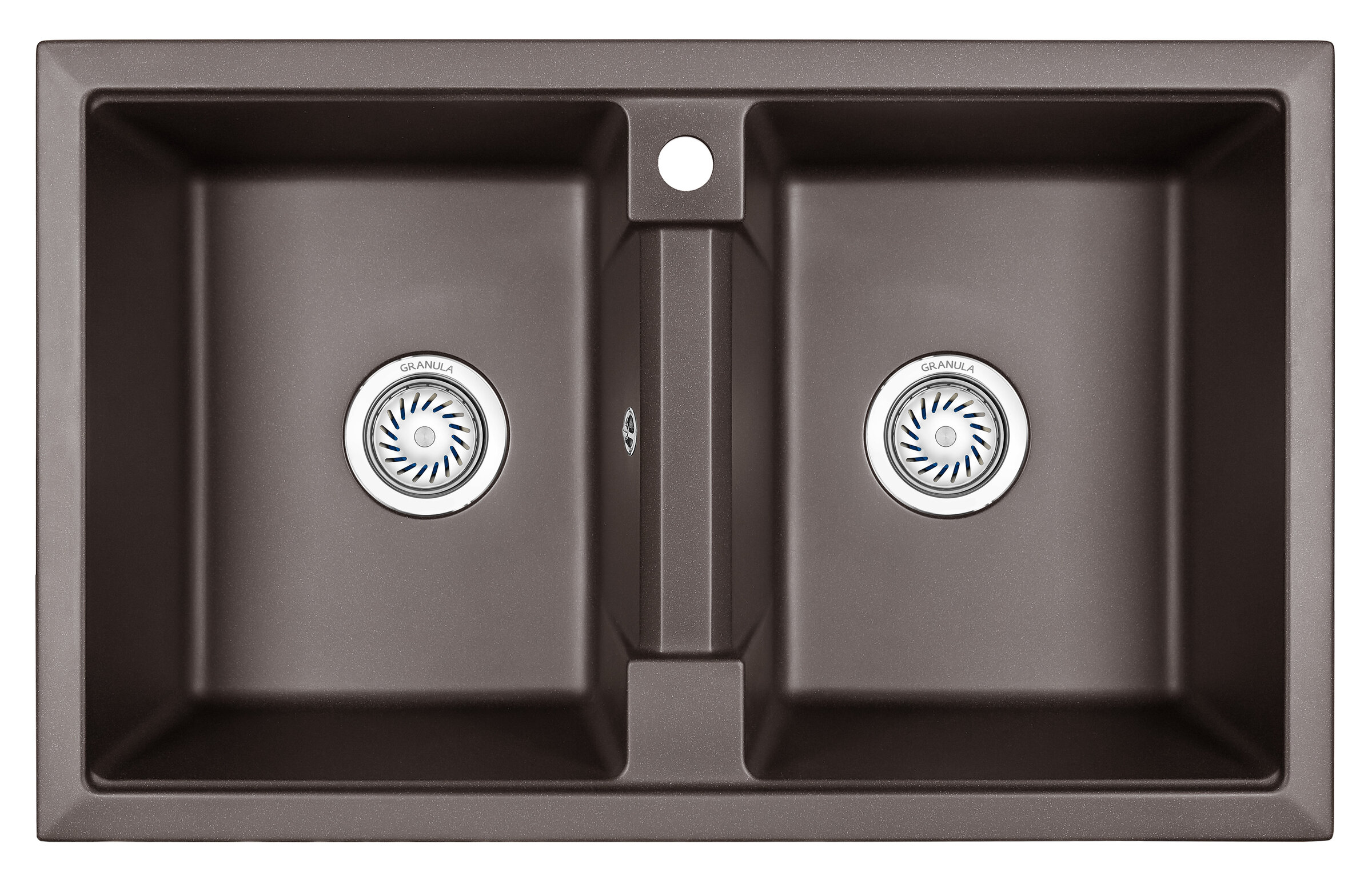 Изображение товара Кухонная мойка Granula GR-8101 8101es эспрессо угловая из нержавеющей стали