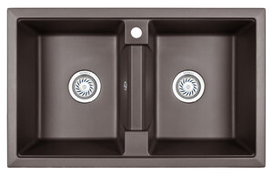 Изображение товара Кухонная мойка Granula GR-8101 8101es эспрессо угловая из нержавеющей стали