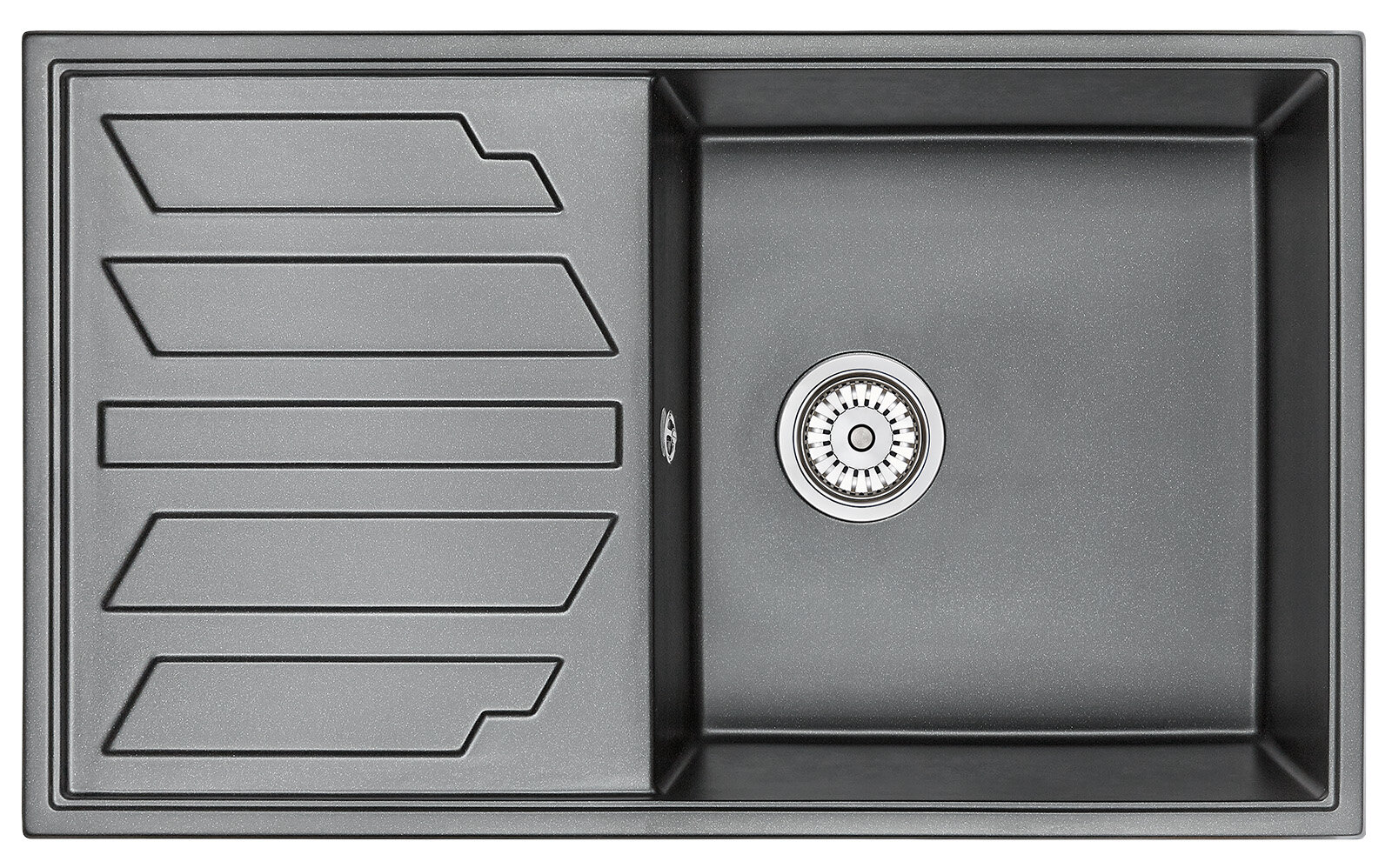 Изображение товара Кухонная мойка Granula GR-8601 8601sv, шварц