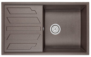 Изображение товара Кухонная мойка Granula GR-8601 8601es эспрессо стильный дизайн 86 см