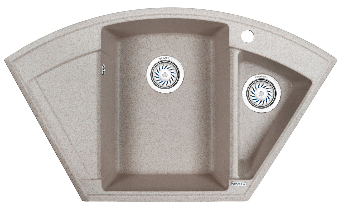 Изображение товара Кухонная мойка Granula GR-9001 9001an антик двух раковин 52 см