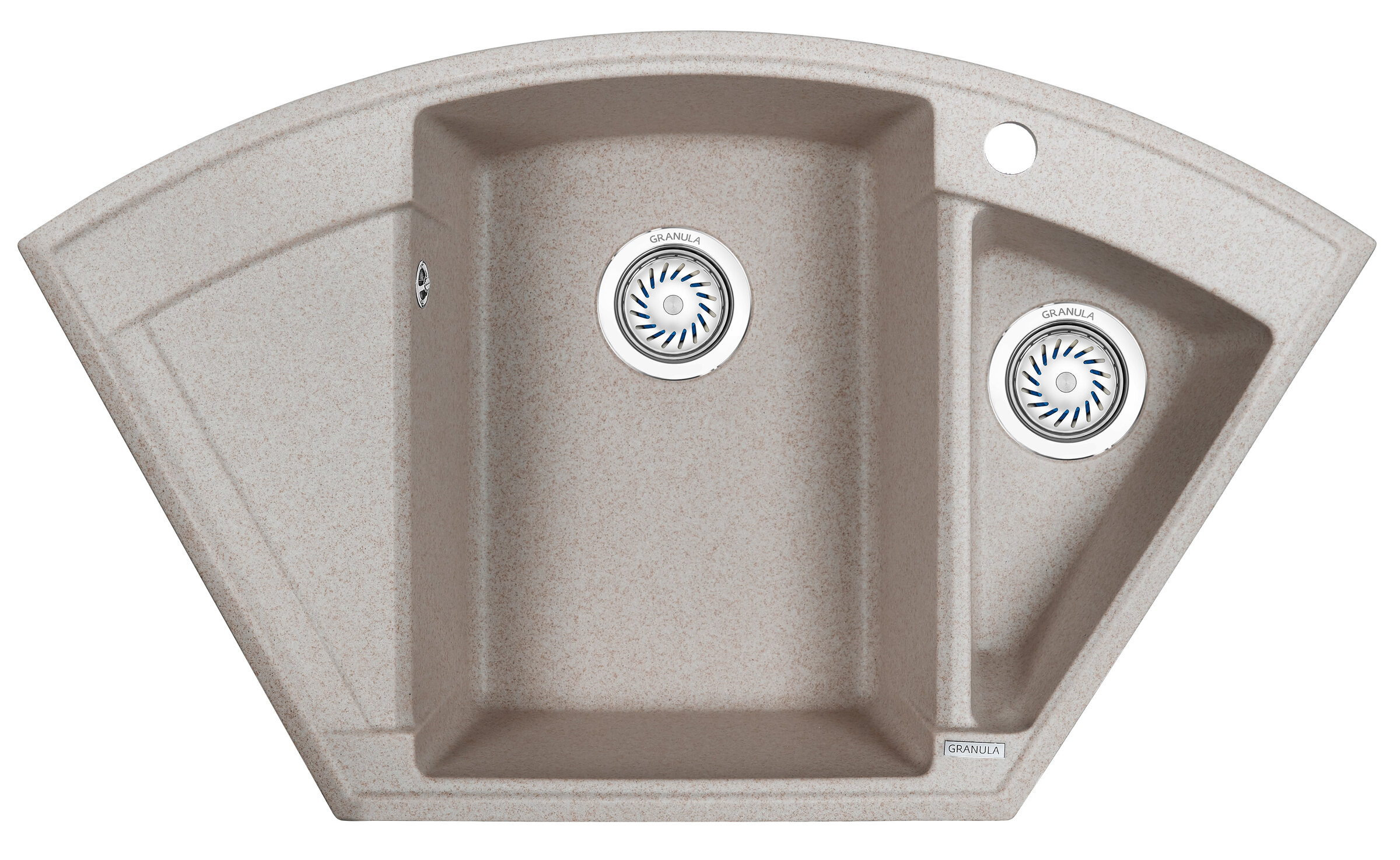 Изображение товара Кухонная мойка Granula GR-9001 9001an антик двух раковин 52 см