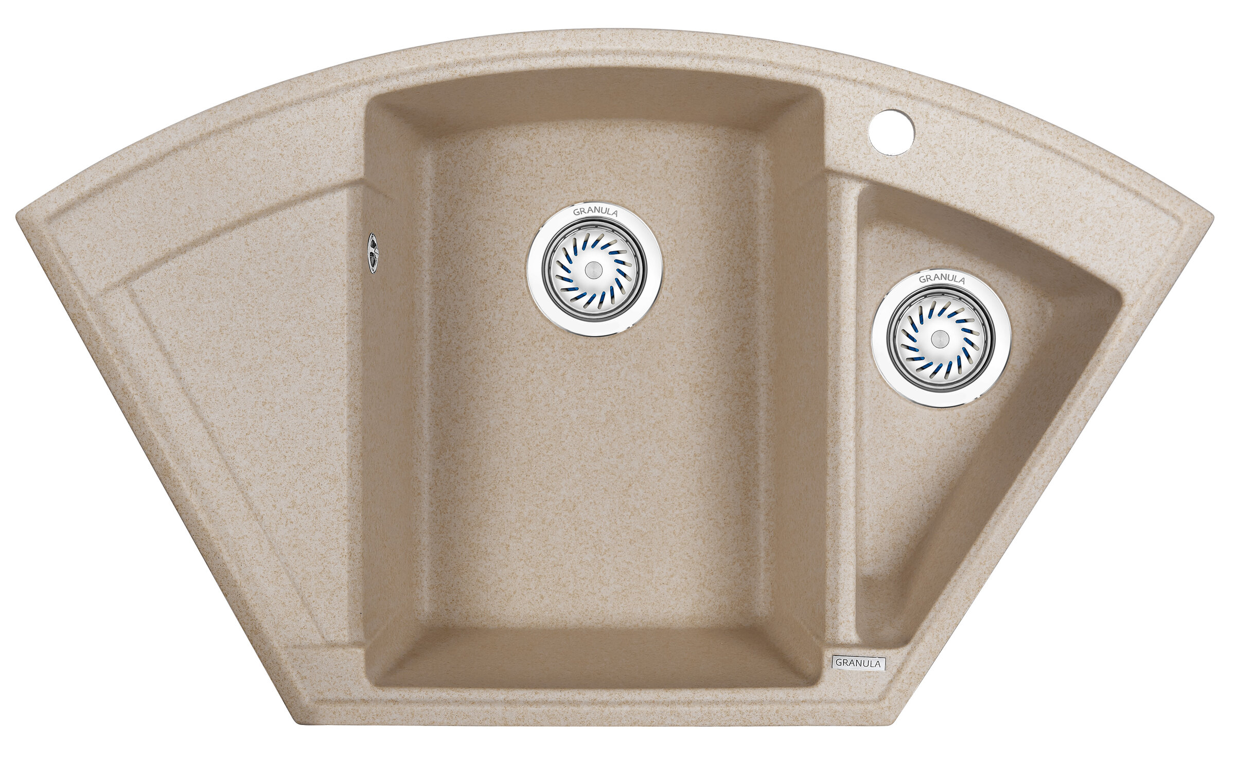 Изображение товара Кухонная мойка Granula GR-9001 9001sa из нержавеющей стали в бежевом цвете