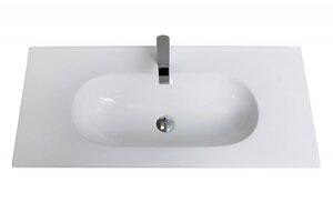 Изображение товара Раковина керамическая BelBagno LOV-800-LVB, 81 см, белая