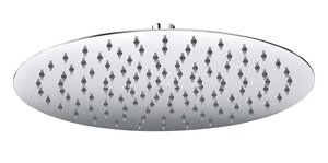 Изображение товара Верхний душ Clever Slim Inox Air 99691 круглый, 30 см, 1 режим струи, без держателя, хром