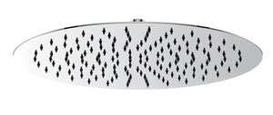 Изображение товара Верхний душ Clever Slim Inox Air 99689 круглый, 40 см, 1 режим струи, без держателя, хром