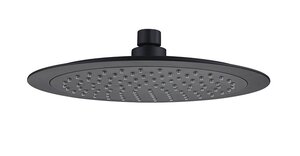 Изображение товара Верхний душ Clever Up! Urban Slim 61047 круглый, 25 см, 1 режим струи, без держателя, черный матовый