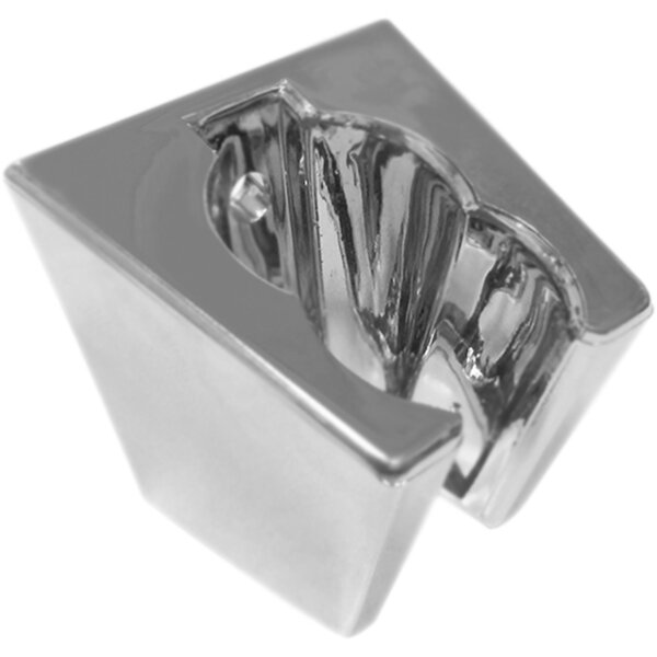Изображение товара Держатель ручного душа Clever Fijo S12 хром настенный, 4,5x4,5 см Изображение товара Держатель ручного душа Clever Fijo S12 хром настенный, 4,5x4,5 см