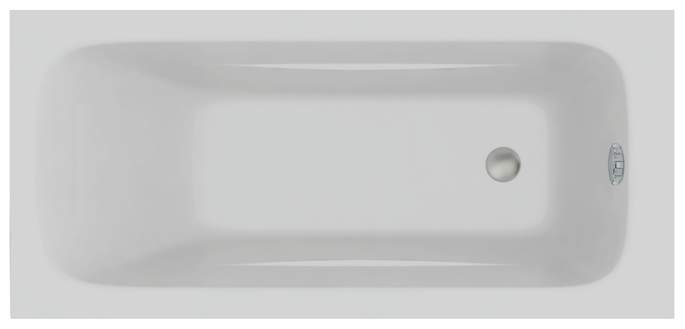 Изображение товара Акриловая ванна C-Bath Muse CBQ011002 180х70 белая отдельностоящая